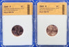 2009 P & D UNC MS70 Lincoln Cents